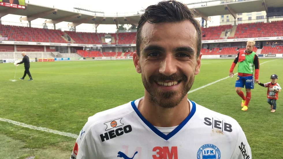 FLYTTAR? Motalakillen Liridon Silka gjorde en bra match på Myresjöhus arena i Växjö i somras. Nu är han aktuell för Öster.