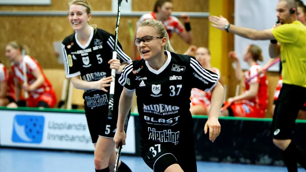 Igång. FBC Uppsala har vunnit de två första träningsmatcherna med stor målskillnad.