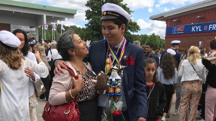 Leonard Marelsson drabbades av en stroke som 16-åring.