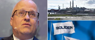 Bolidens rörelseresultat minskade rejält under första kvartalet