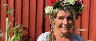 Så gör du Malins enkla men praktfulla midsommarkrans