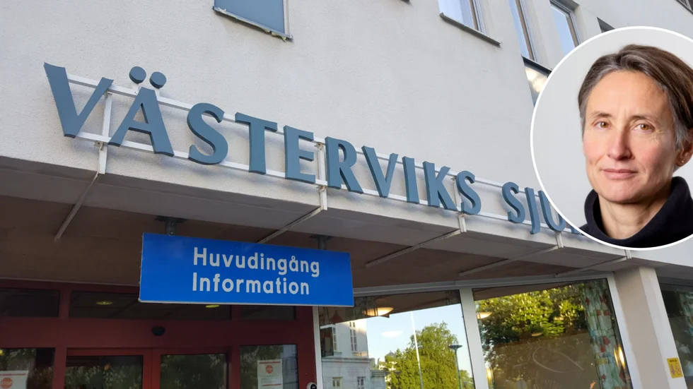 Sibylle Loo är sjukhuschef på Västerviks sjukhus. Hon berättar att antalet vårdplatser här brukar täcka det lokala behovet, men att det inte alltid täcker behovet på en viss avdelning.