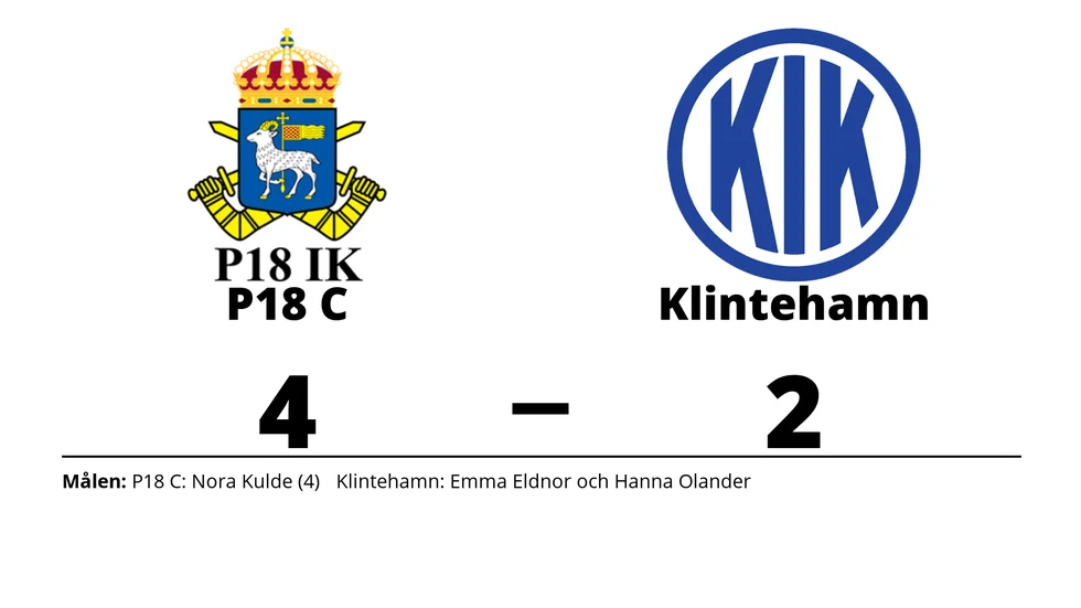 P18 IK C vann mot Klintehamns IK