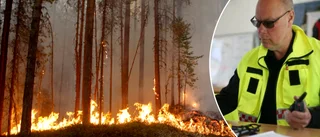 Varning: Stor risk för bränder i skog och mark