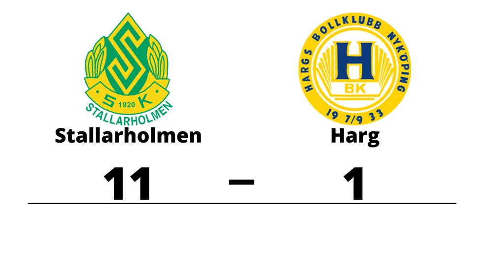 Stallarholmens SK vann mot Hargs BK