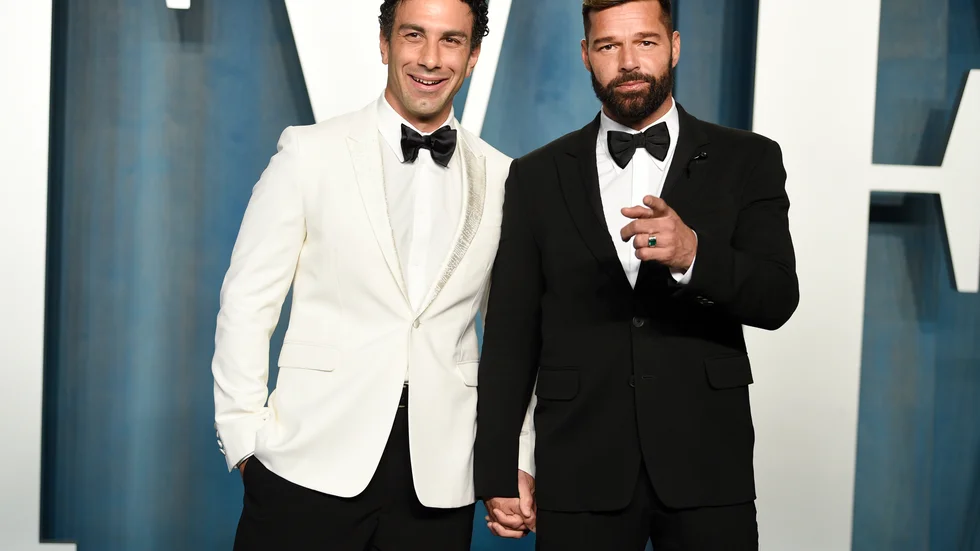 Jwan Yosef och Ricky Martin skiljer sig efter sex år som gifta. Arkivbild.