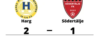 Segerlös svit bröts när Harg vann mot Södertälje