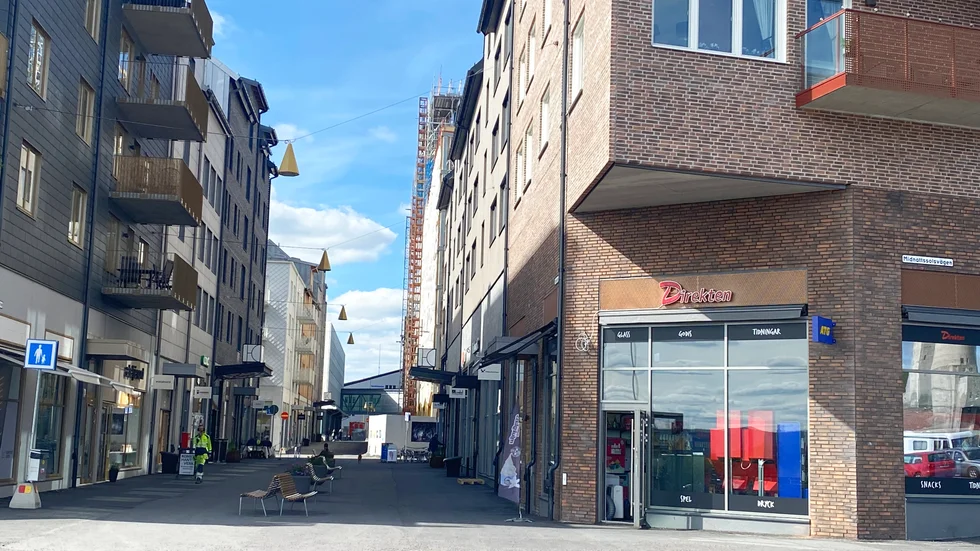 Kiruna nya centrum.
