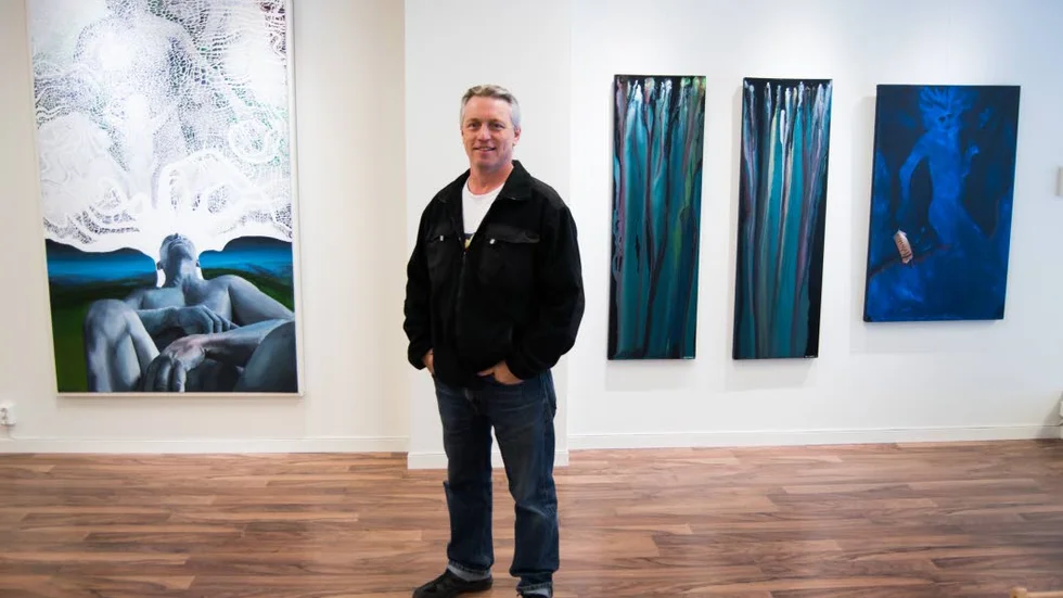 Daniel McMurry är aktuell med en utställning på Galleri 14 i Boden.