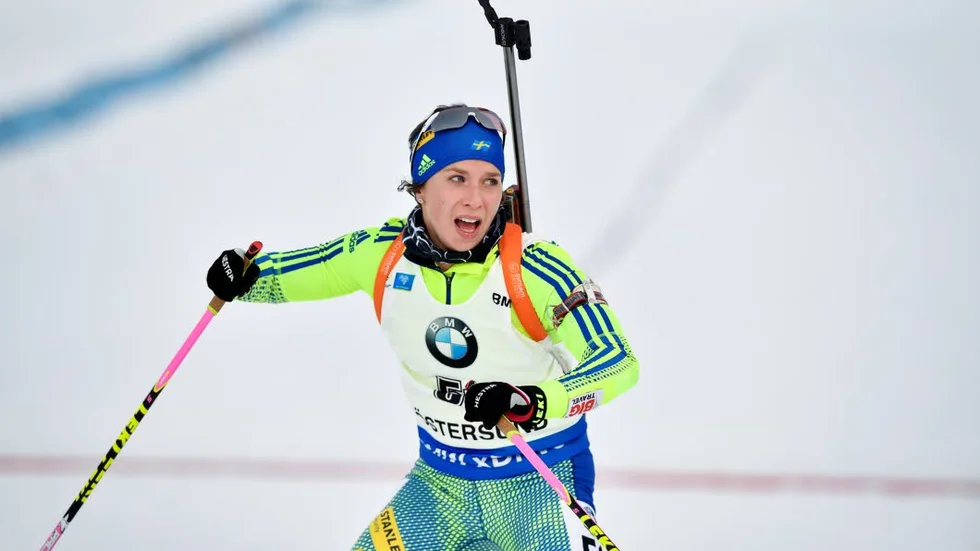 Prickfri. Anna Magnusson sköt fullt i sin individuella seniormästerskapsdebut.