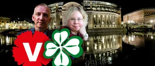 Här samarbetar C med V – i riksdagen