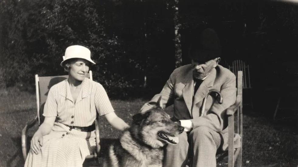Kate och Verner.