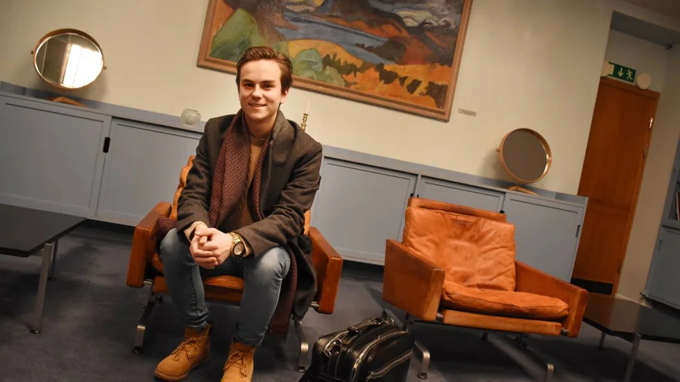 Amnesti. Mattias Timander sitter i styrelsen för Centerpartiet i Norrbotten, som nu kräver amnesti för ensamkommande.