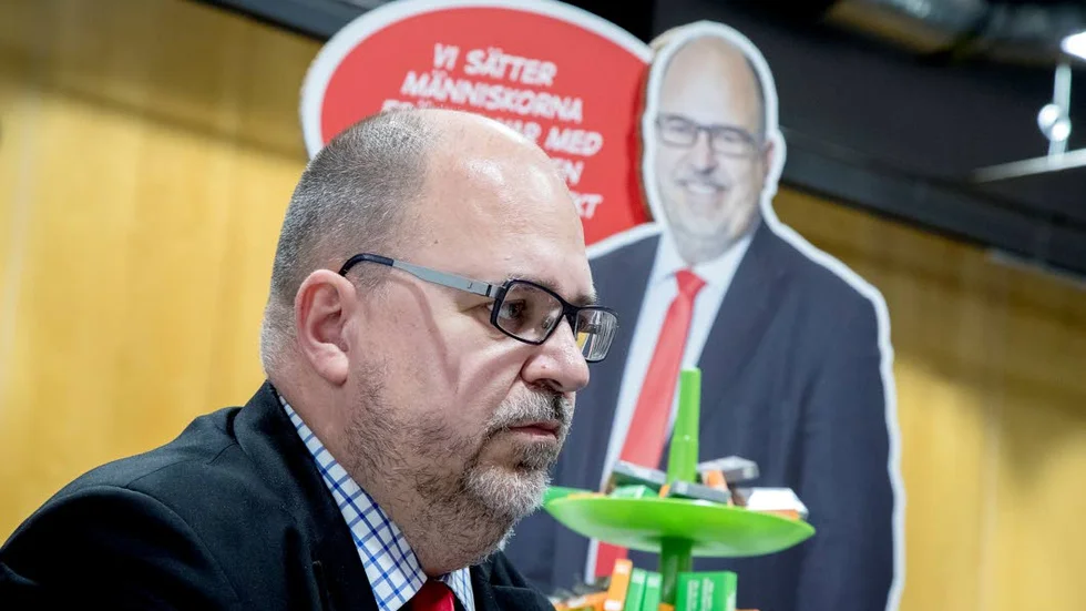 LO-ordföranden vänder ryggen åt aktiva i Kristdemokraterna.