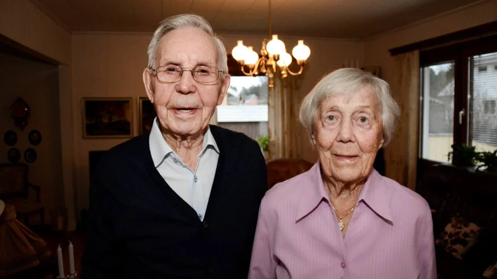 Makarna Karl-Östen och Margit Norén fyller 95 år – på samma dag.