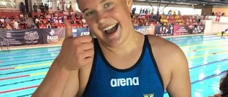 Medaljregn för simmartalangen under NM
