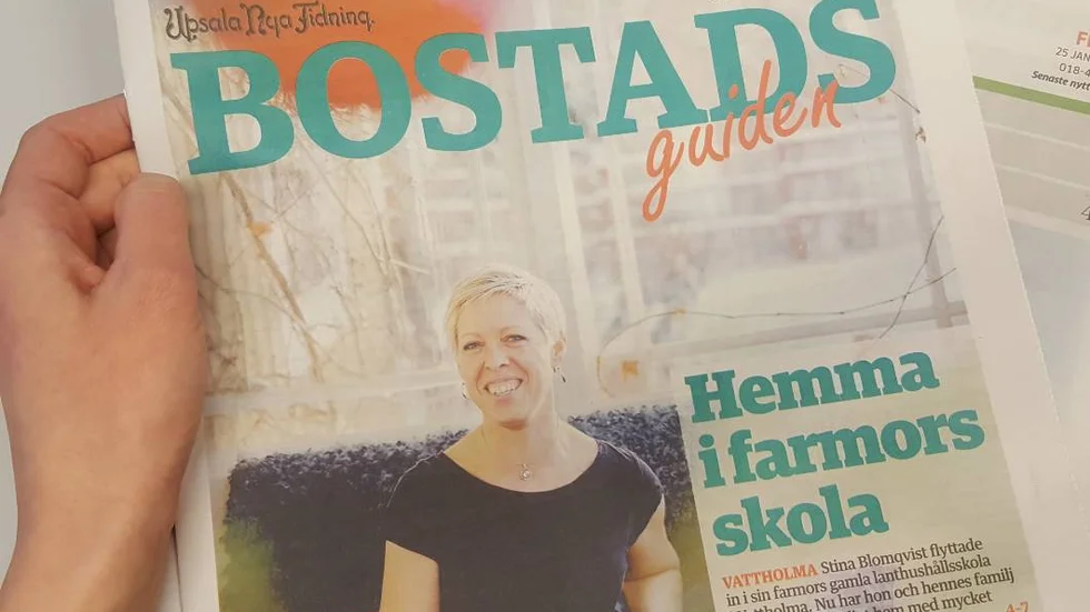 Ett antal prenumeranter får Bostadsguiden utdelad på lördag i stället för på fredagen.