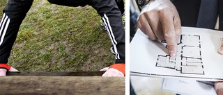 Först träning – sen visning