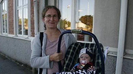 Maria Karlsson med Lova, 4 månader, är intresserad av att söka bidraget.