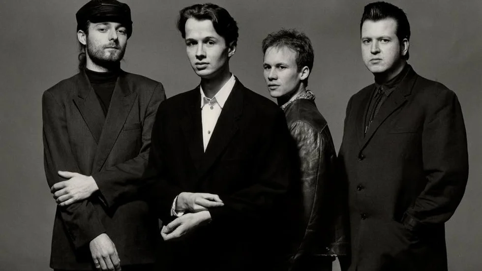 1991. Blueprint Blue bestod av Pix Sjöholm, Gunnar Danielsson, Lars Berglund och Robert Halldin.