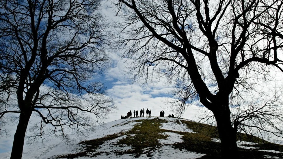 Högarna i Gamla Uppsala kan vara en romantisk plats, tipsar Destination Uppsala.