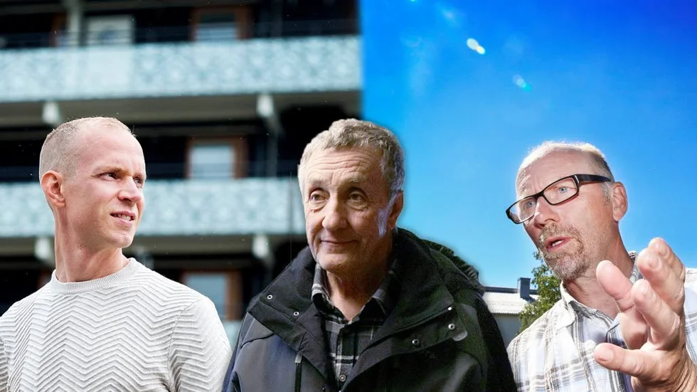 Gustav Uusihannu, Kjell Mickelsson och Kaj Hestig uttalar sig om S vägval i kommunpolitiken. Bilden är ett montage.