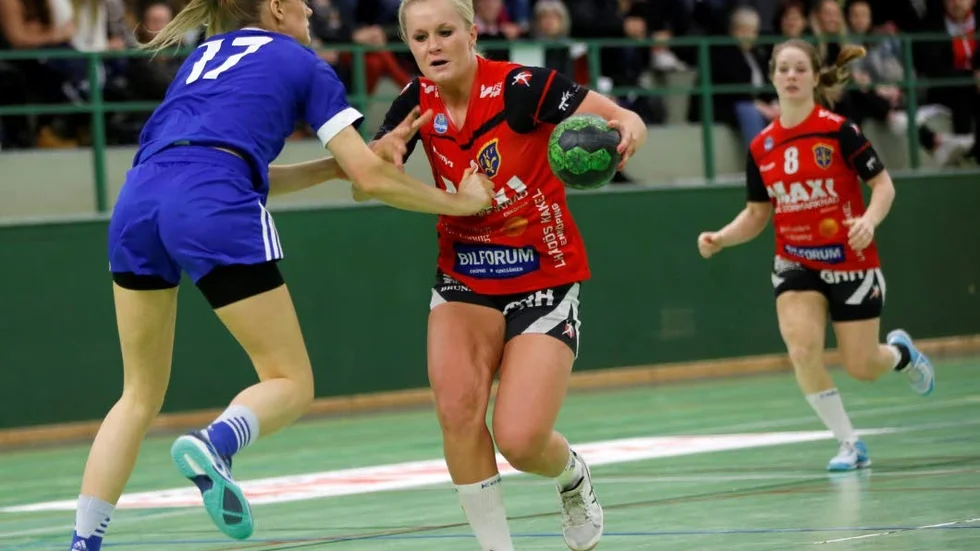 Många mål. Amanda Gustafsson satte sex bollar mot Nacka.