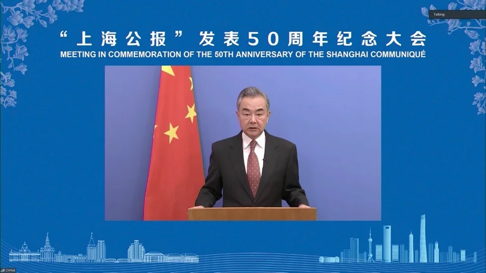Kinas utrikesminister Wang Yi. Arkivbild.