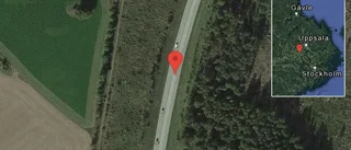 Allvarlig brand påverkar trafiken på väg 55