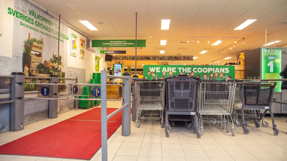 Coop Gotland kommer att göra om entrén för att förbättra kundupplevelsen.