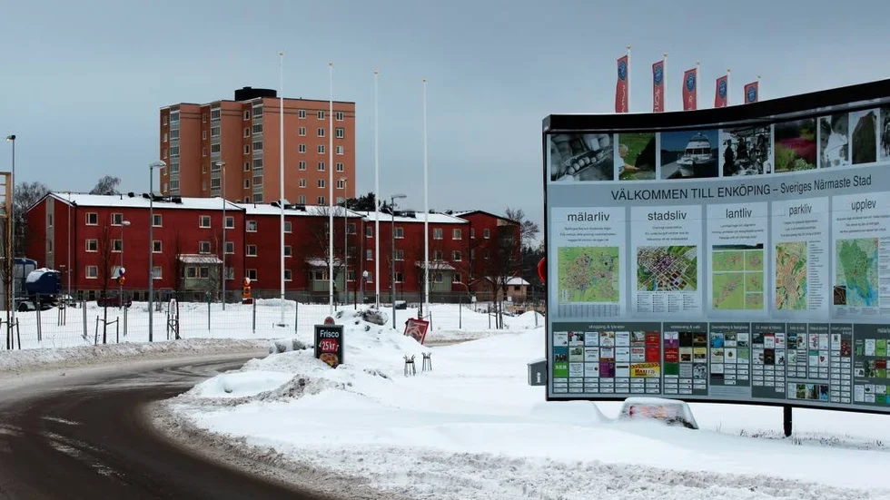 Näringsliv. Företagsamheten i Enköping är en av de högsta i länet.