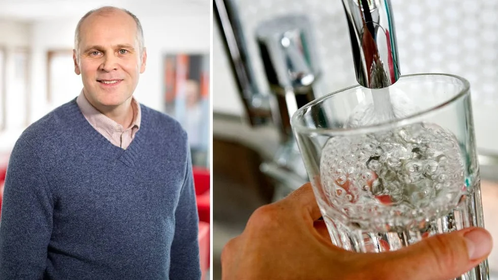 Bertil Lustig, VA-chef på Uppsala Vatten och Avfall AB
