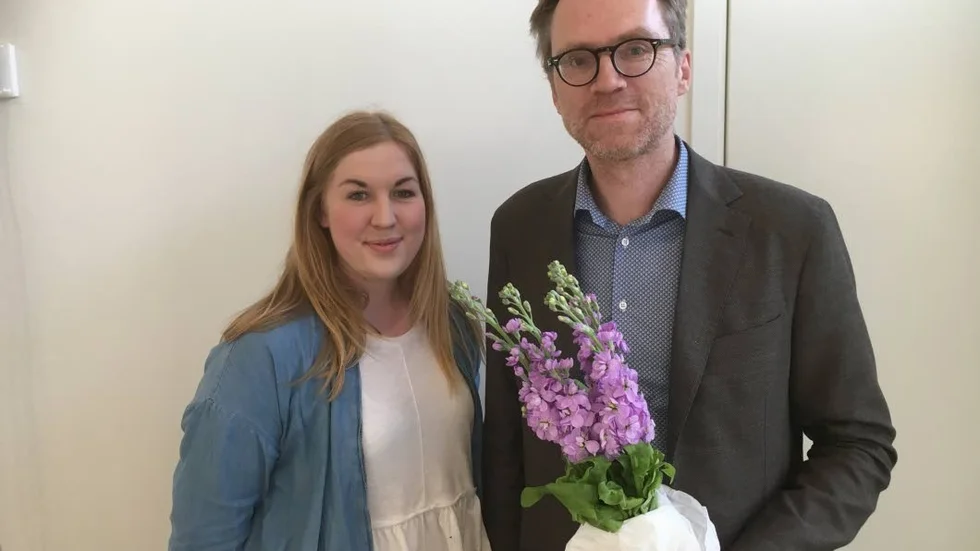 Byte. Caroline Lundström efterträder Johan bring som ordförande i Uppsala HK.