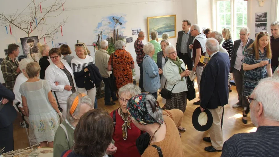 Liljefors 100 år. Liljeforsutställningen i Österbybruks herrgård lockade många.