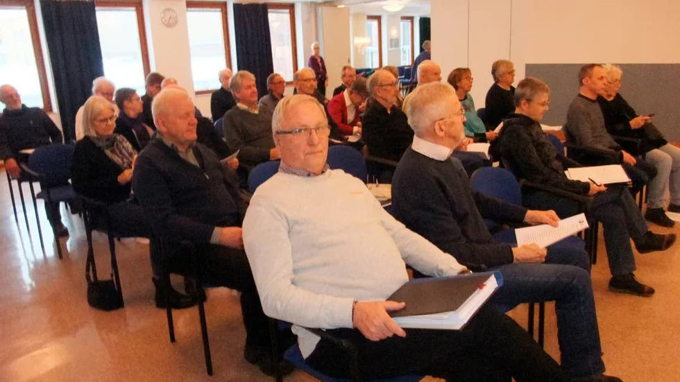 Forskarföreningen avslutades med föredrag om gamla Luleå.