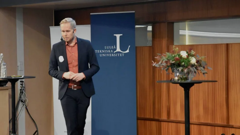 Emil Svanbergs föreläsning heter Innovation är inte en magkänsla.