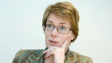 Eva Edwardsson avrundade gårdagens kulturpolitiska seminarium.