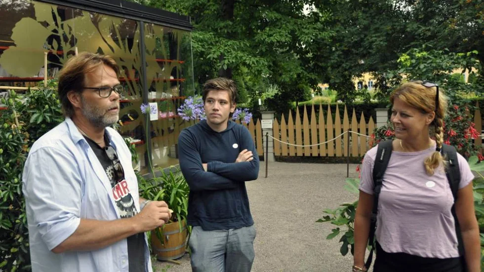 Anders Berglund, Christopher Gummeson och Eva Svensson Berglund.