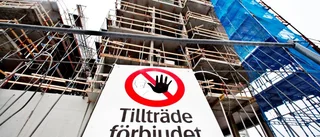 Dyrbar stöld på byggarbetsplats