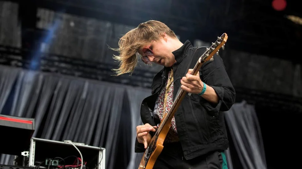 Markus Krunegård på en bild från en tidigare konsert.