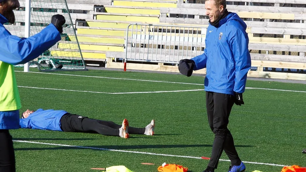 Christer Gustafsson har varit tillbaka i full träning sedan i tisdags.