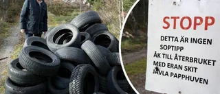Detta har hänt: Dumpade däcken