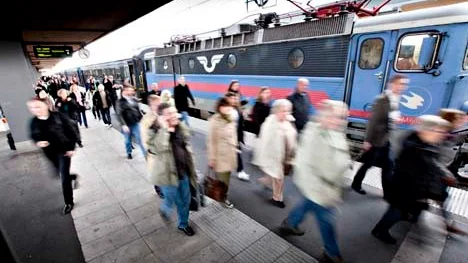 Genrebild: Tågperrong vid Resecentrum