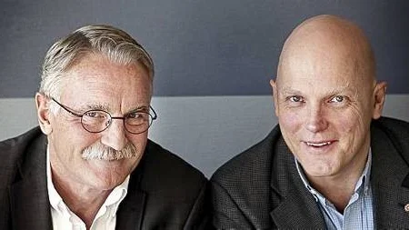 Jan Rynning är vd för Foxt och Tommy Magnusson platschef i Uppsala.
