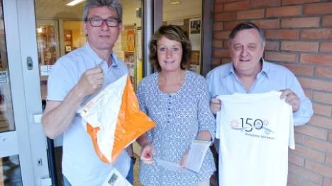 Urban Forsgren, Maria Enarsson och Larsgöran Svensson.