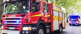 Skogsbrand i Boden