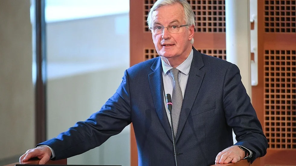 "Tiden blir allt knappare", varnar EU:s chefsförhandlare om brexit, Michel Barnier, under ett tal i Rom.