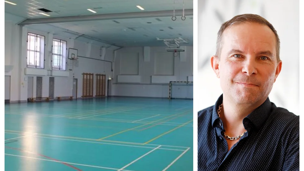 "I första hand vill Migrationsverket ha egna boenden men om Migrationsverket inte hinner med kan kommunerna anordna tillfälliga boenden för att verket ska hinna komma i fas", säger Patrik Nilsson, verksamhetschef för individ- och familjeomsorg, Strängnäs kommun. På bild Campushallen.