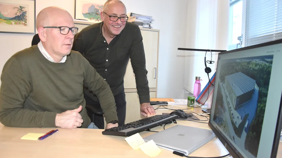 Johan Grahn, vd, och Erik Lindmark, marknadschef, såg en snabb positiv vändning i början av 2021. Fastec Sverige sköter allt från marknadsföring och offertarbete till projektering och produktutveckling från Skellefteå.