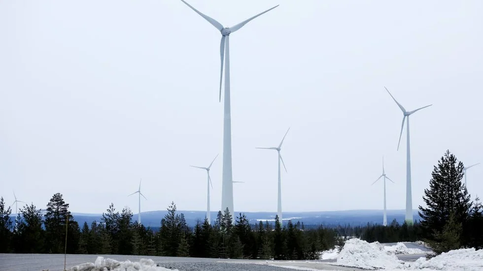Enercon fortsätter satsningen i Markbygden sedan Londonbaserade fonden Trig gått in med närmare två miljarder kronor i Ersträskparken. (Arkivbild)